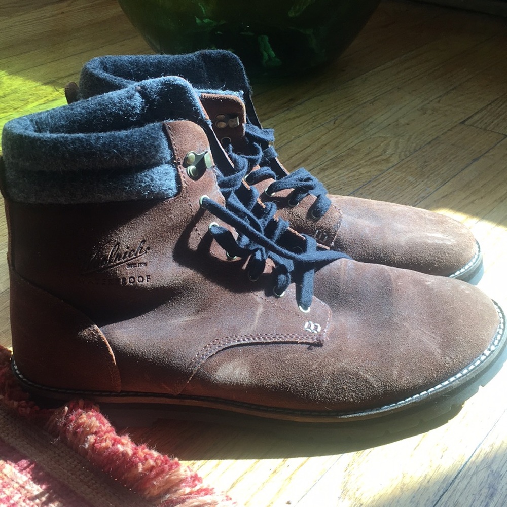Brown Woolrick waterproof boots